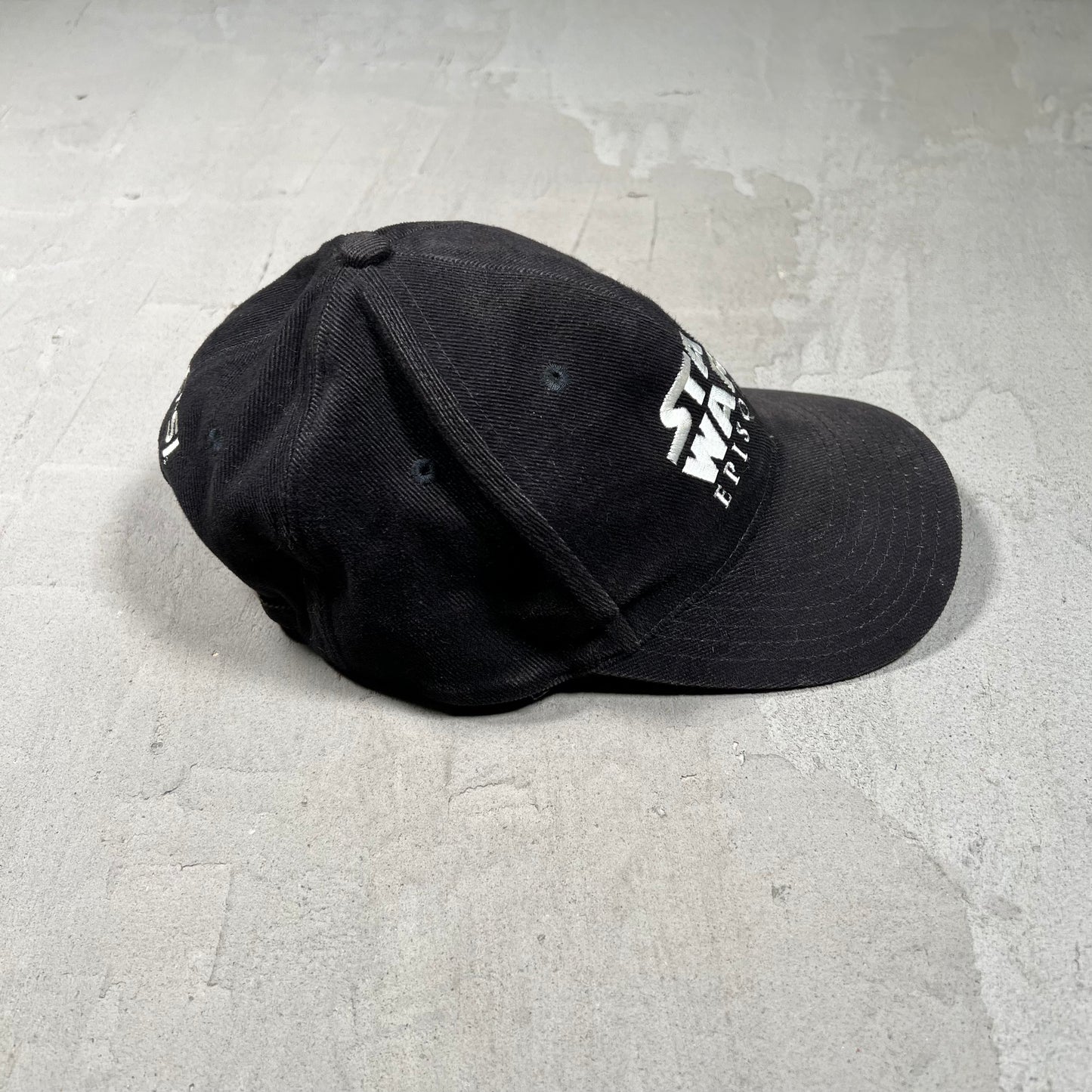 1999 Star Wars Episode 1 Pepsi Promo Black Strap Hat USED v19753