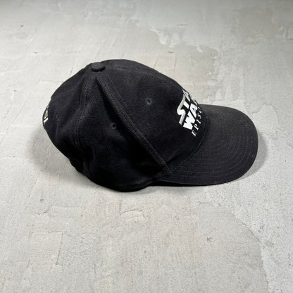 1999 Star Wars Episode 1 Pepsi Promo Black Strap Hat USED v19753