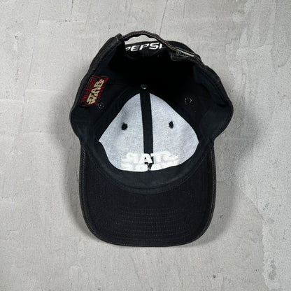 1999 Star Wars Episode 1 Pepsi Promo Black Strap Hat USED v19753