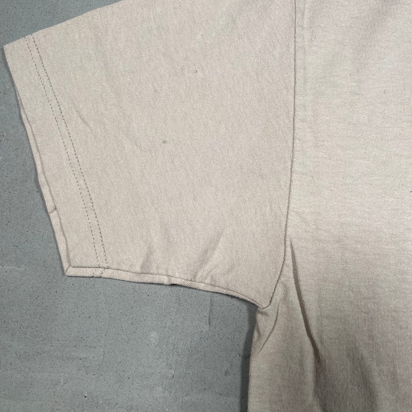 2007 WWE Crew Wrestle Mania Tour Tan Tee Size Large USED v19741