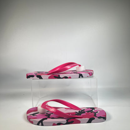 GV Gallery Raspberry Hills Pink Camo Flip Flops (2026) Size 10 NEW x18355