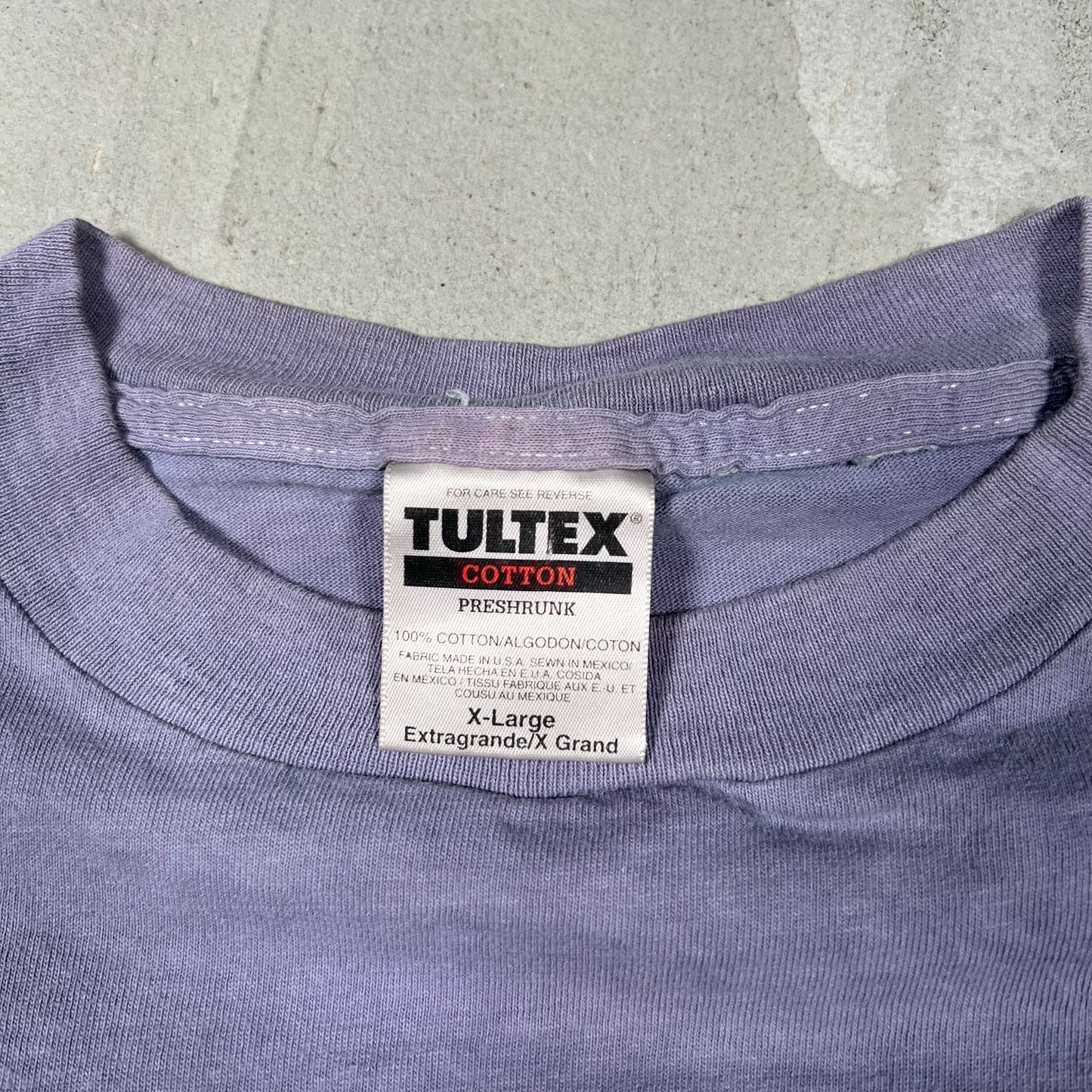 1994 I Said Send Me Elves Purple Tee Size XL USED v19747