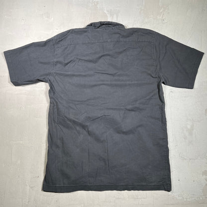1990s Black Sabbath Ozzy Black Button Up Shirt Size XL USED v19746