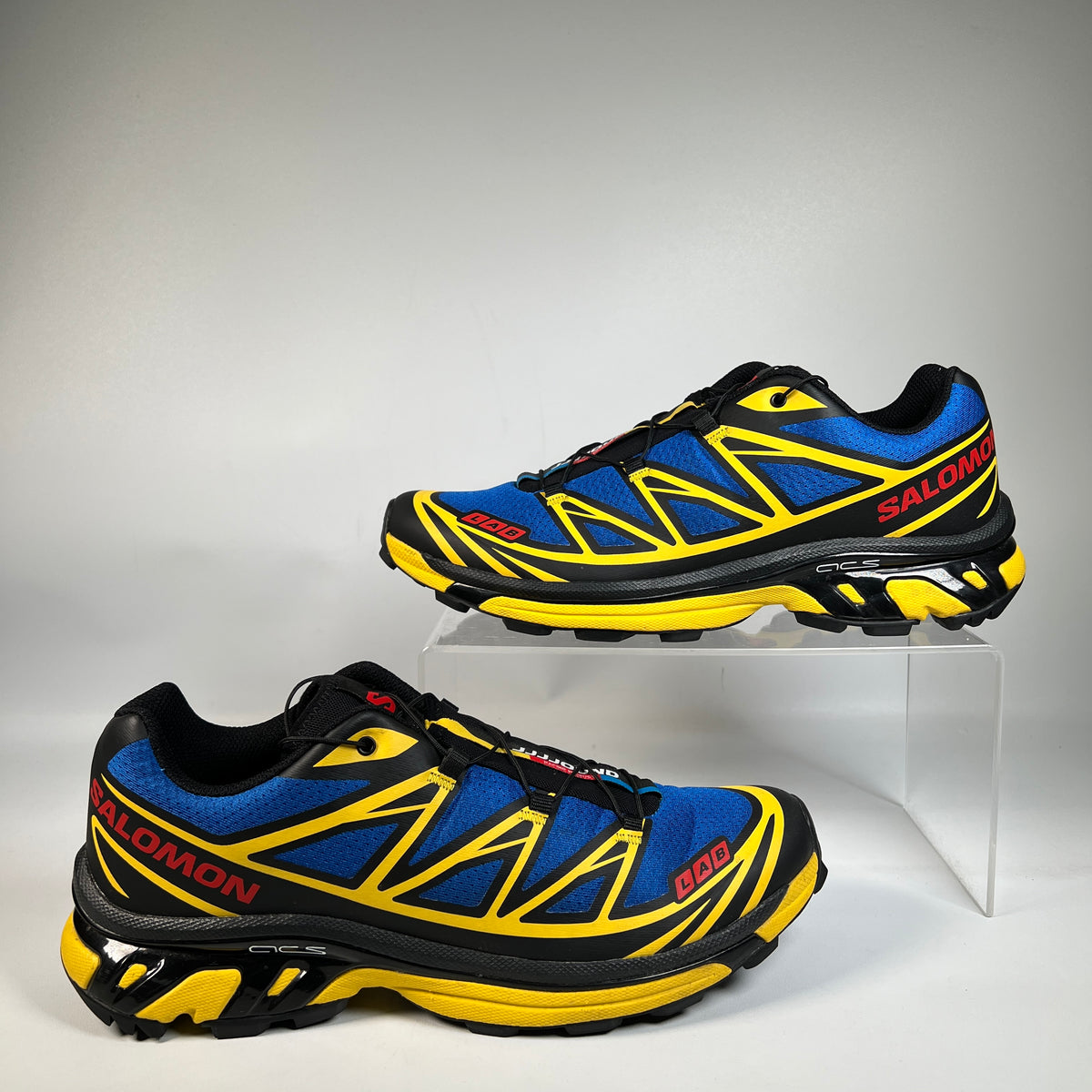 Salomon XT-6 JJJJound Nautical Blue Lemon (2025) Size 10.5 USED s23314