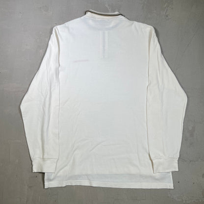 Y2K Polo Sport Ralph Lauren Thermal Half Zip Crewneck Size Medium USED v19787