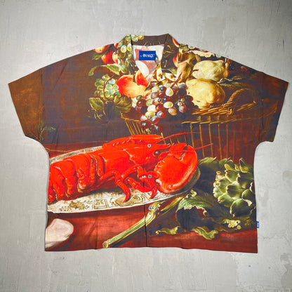 Awake Lobster AOP Button Up Shirt Size XXL NEW x17926
