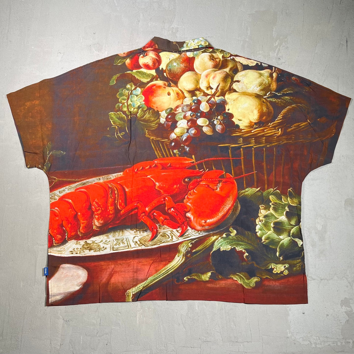 Awake Lobster AOP Button Up Shirt Size XXL NEW x17926