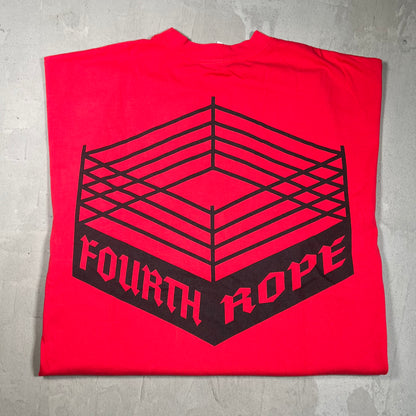 Fourth Rope Westside Gunn Mick Foley Red Tee Size XL USED x17923