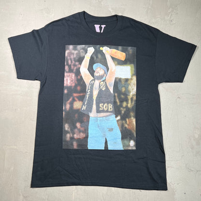 Yams Day Vlone Wrestling Black Tee Size Large USED x17917