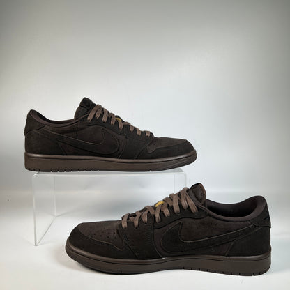 Jordan 1 Low Travis Scott Velvet Brown (2024) Size 11 USED s23258
