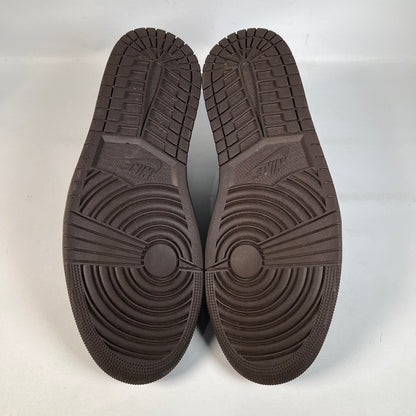 Jordan 1 Low Travis Scott Velvet Brown (2024) Size 11 USED s23258