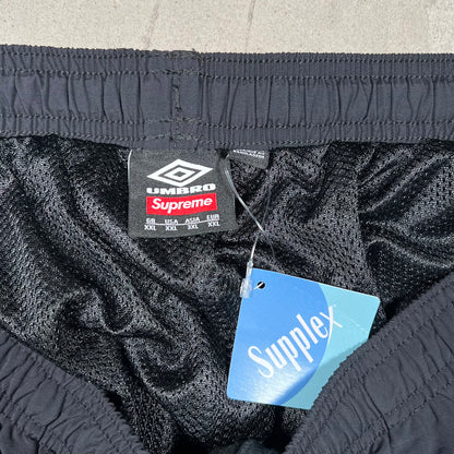 Supreme Umbro Rhinestone Black Track Sweatpants Size XXL NEW x17916