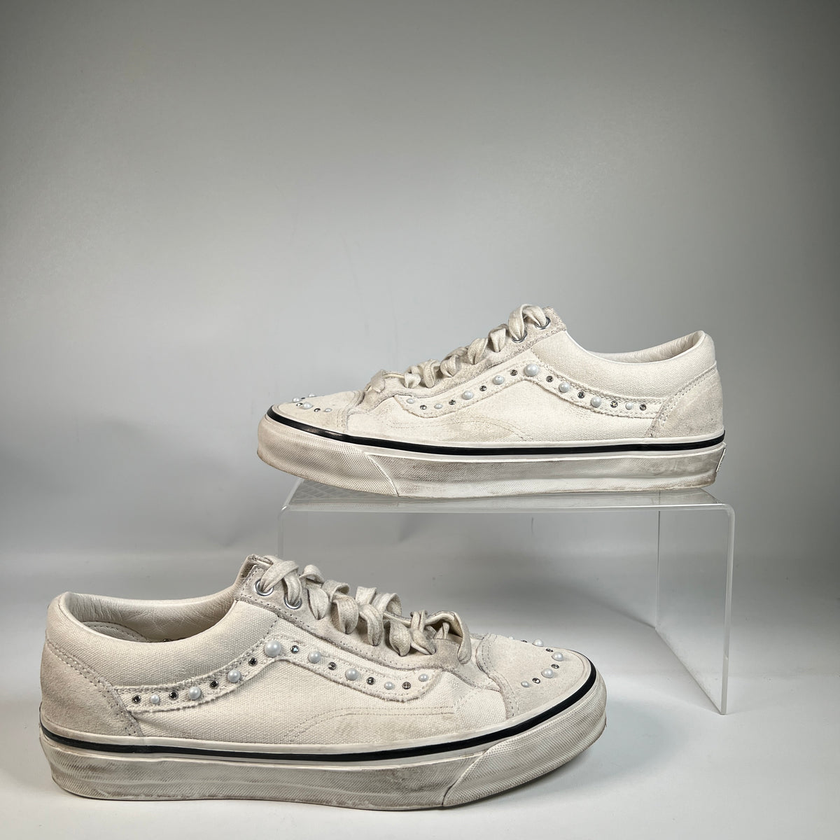 Vans Old Skool 36 Pearlized Pack Marshmallow (2025) Size 9.5 USED s23312