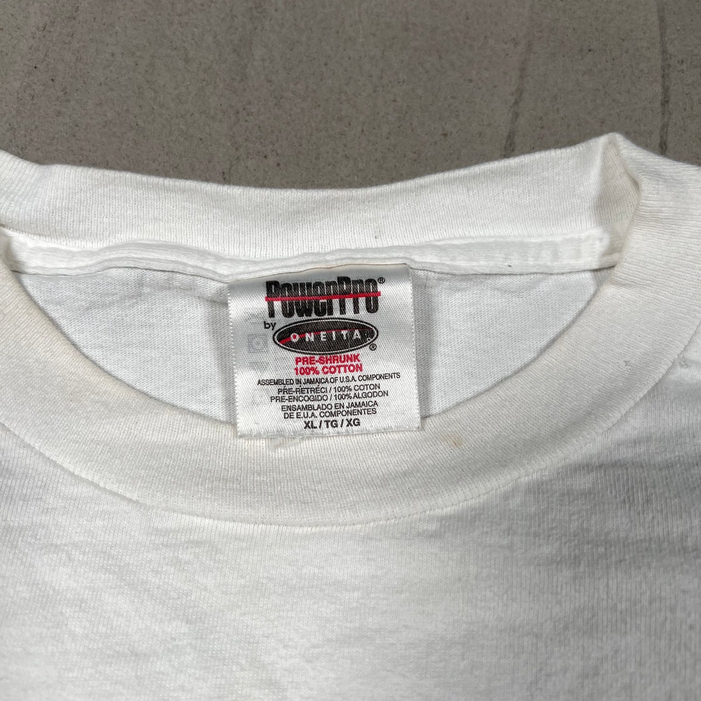 1998 Sailor Moon Cast Promo White Tee Size XL USED v19786