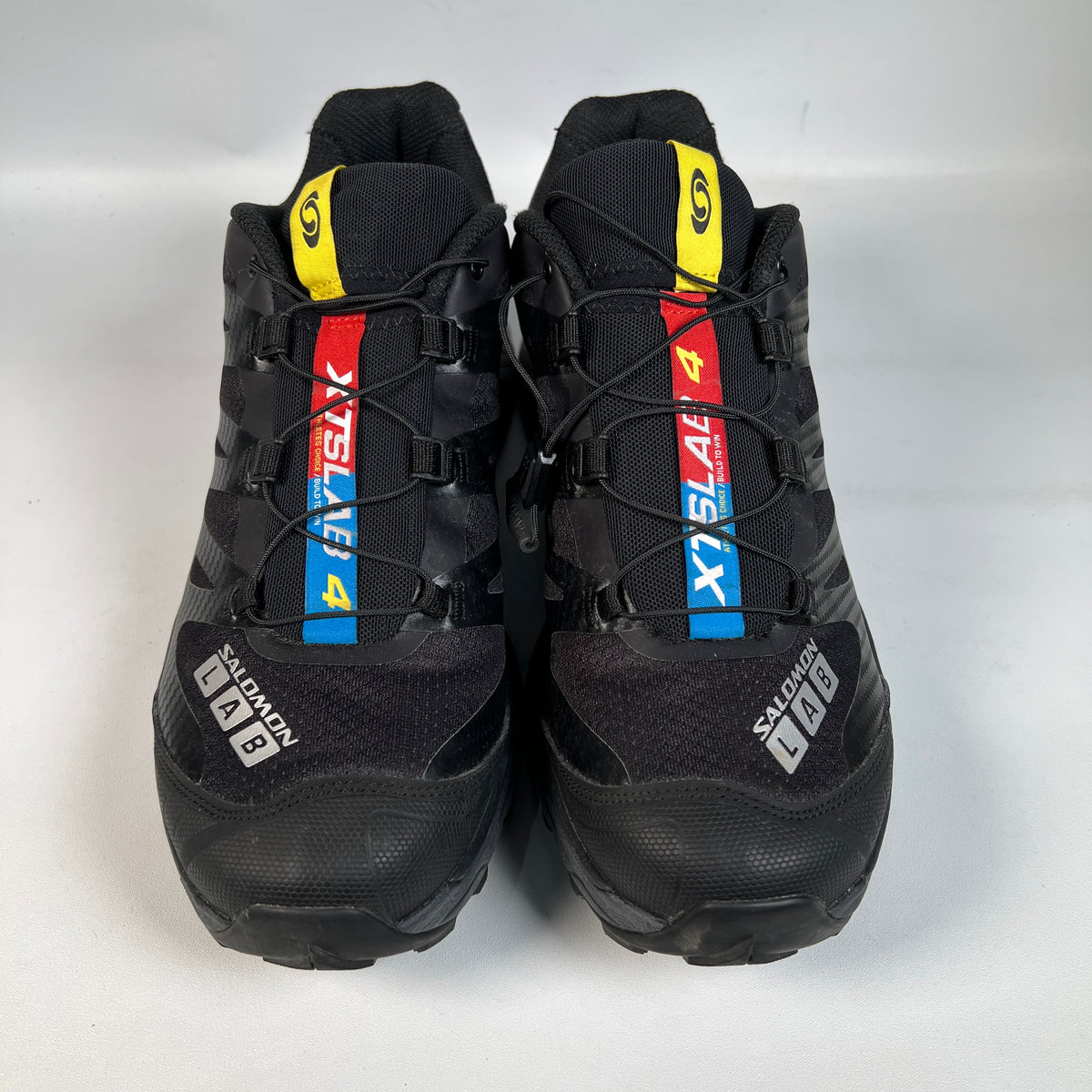 Salomon XT-4 OG Black Silver Metallic (2023) Size 9.5 USED s23264