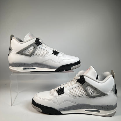 Jordan 4 White Cement (2025) Size 10.5 USED s23324