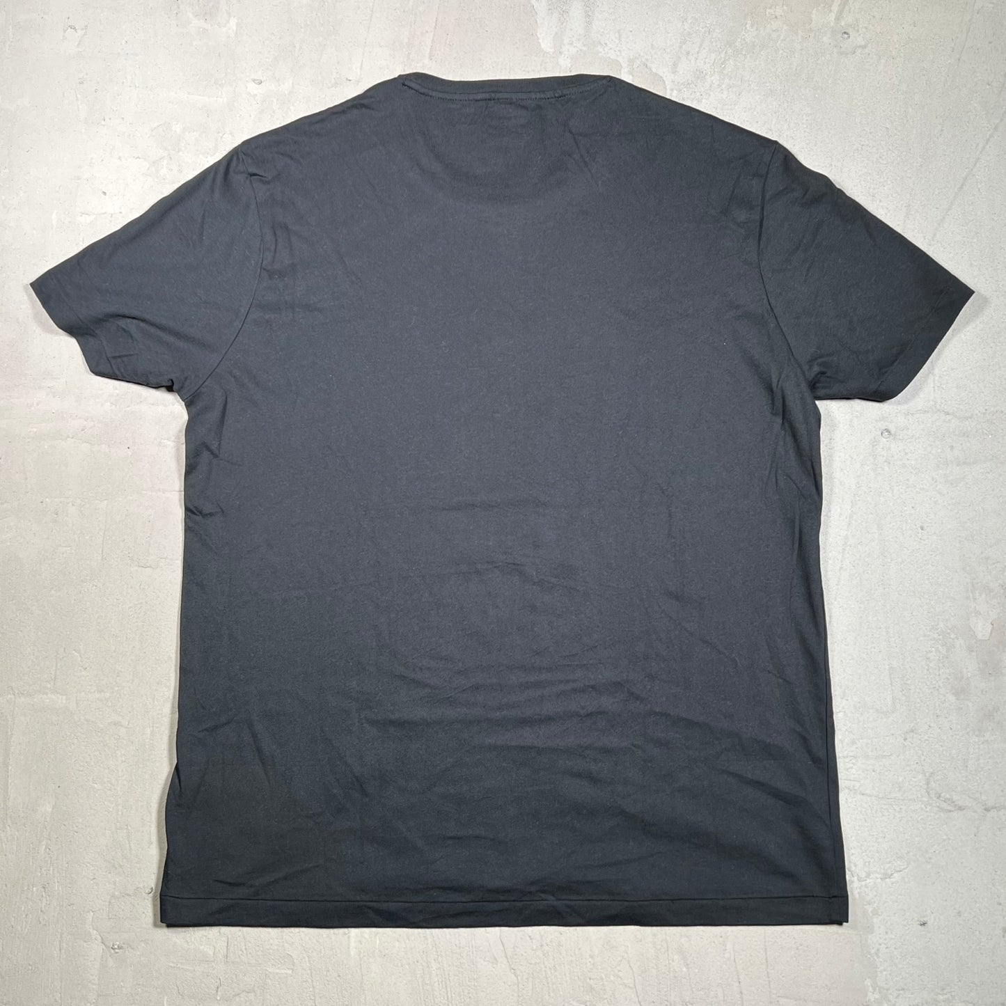 Polo Ralph Lauren Bear Drinking Black Tee Size XL USED v19794