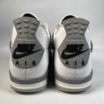 Jordan 4 White Cement (2025) Size 10.5 USED s23324