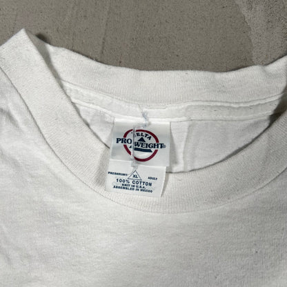 2004 Yankees Opening Day Roaster White Tee Size XL USED v19791