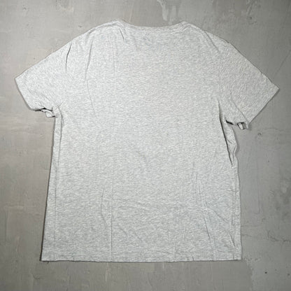Polo Ralph Lauren Bear Sweater Grey Tee Size XL USED v19793