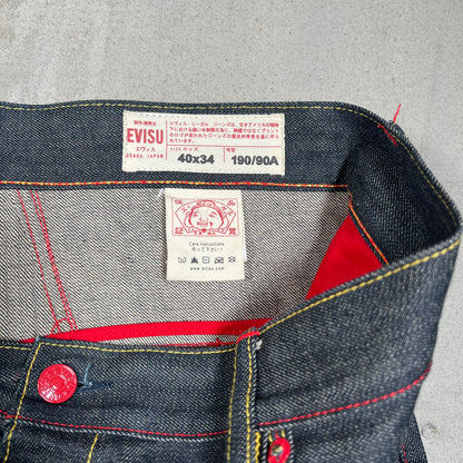 Evisu Daicock Limited 271 of 500 Blue Jeans Size 40x34 USED x17925