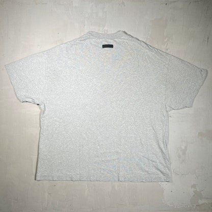 Fear of God FOG Essentials Grey Tee Size Large USED x17901