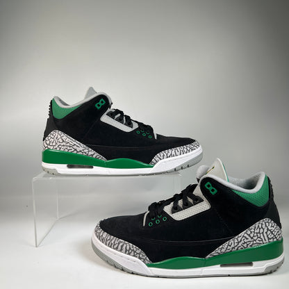 Jordan 3 Pine Green (2021) Size 9.5 USED s23321