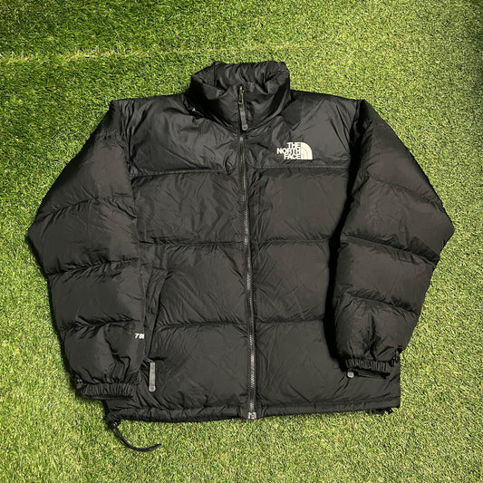 The North Face 700 Black Puffer Jacket Size Large USED v14072