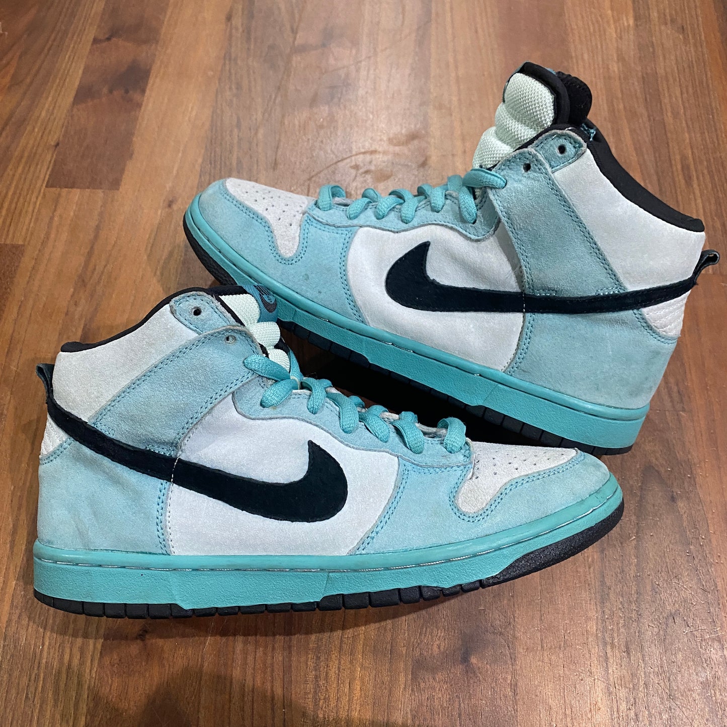 Nike SB High Sea Crystal 2004 Size 9.5 USED NO BOX s13607