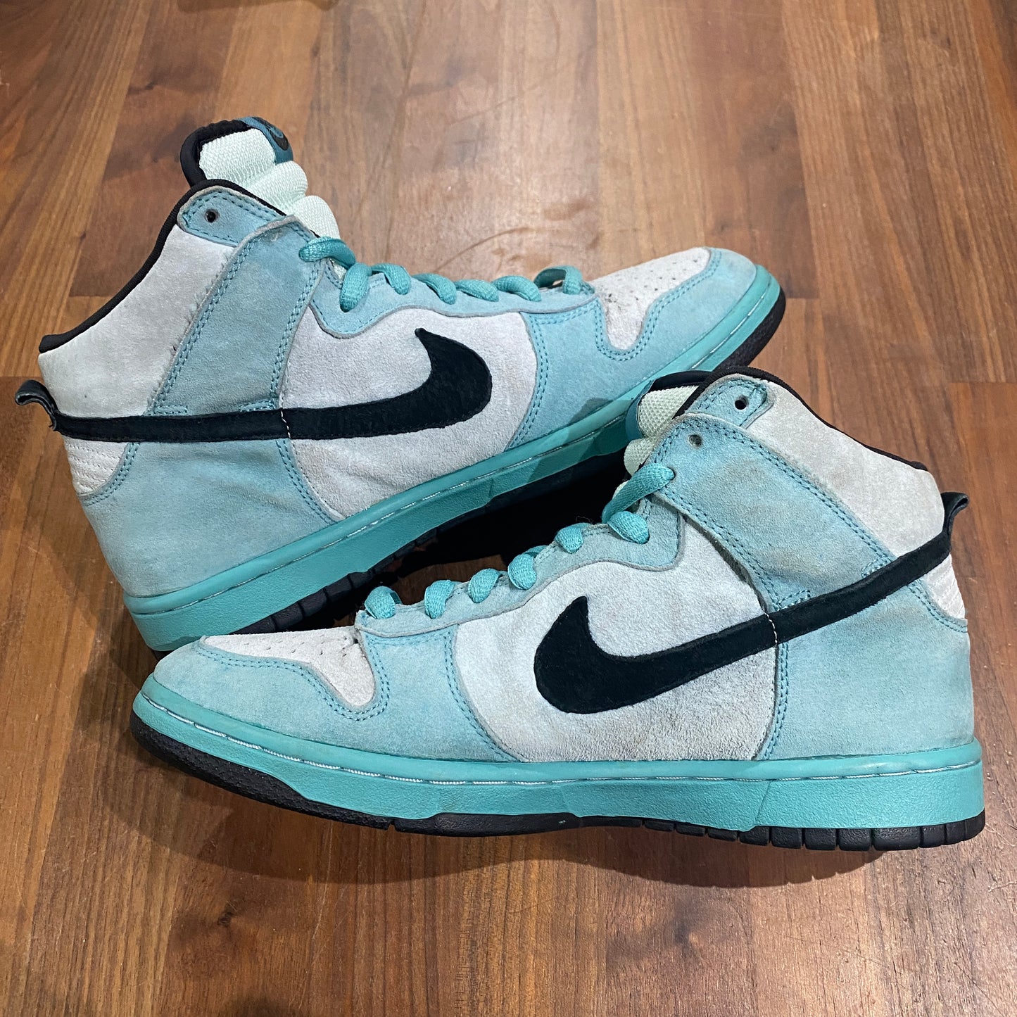 Nike SB High Sea Crystal 2004 Size 9.5 USED NO BOX s13607