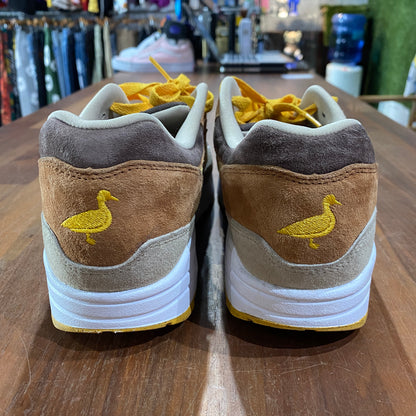 Nike Air Max 1 Duck Pecan Yellow Ochre Size 10.5 USED NO BOX s14311