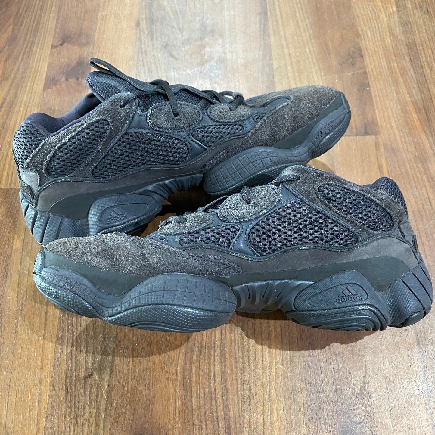 Yeezy 500 Utility Black Size 10.5 USED NO BOX s14314