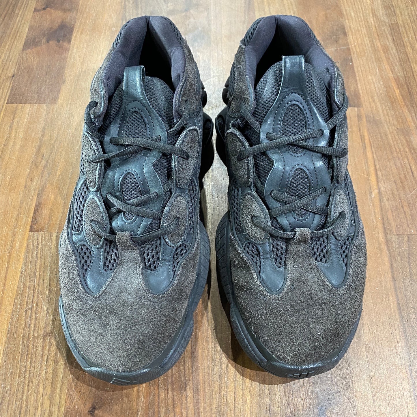 Yeezy 500 Utility Black Size 10.5 USED NO BOX s14314