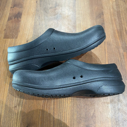 Croc All Black Clogs Size 10 USED NO BOX s14312