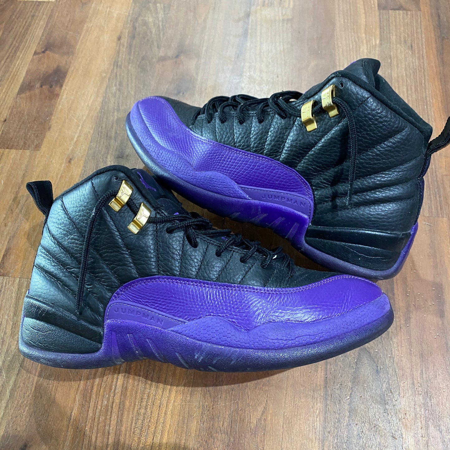 Jordan 12 Retro Field Purple Size 9 USED S14254