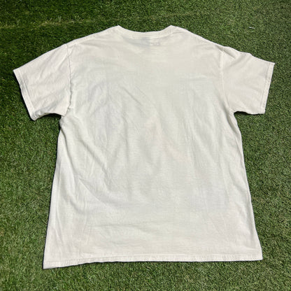 Pop Smoke King of New York White Tee Size Large USED x9531