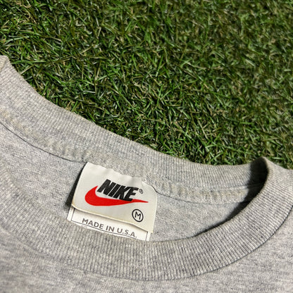 1990s Jordan Brand Maestro Gray Tee Size Medium USED v6553