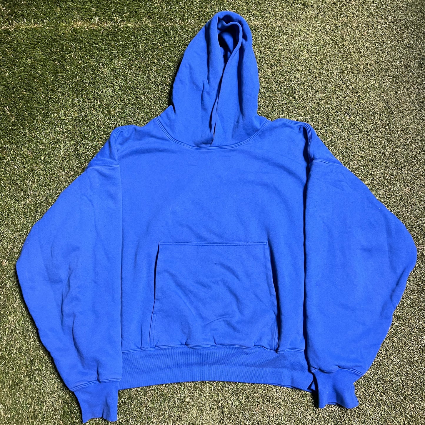 Yeezy Gap Blue Hoodie Size XL USED x11581