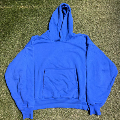 Yeezy Gap Blue Hoodie Size XL USED x11581