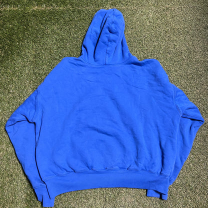 Yeezy Gap Blue Hoodie Size XL USED x11581