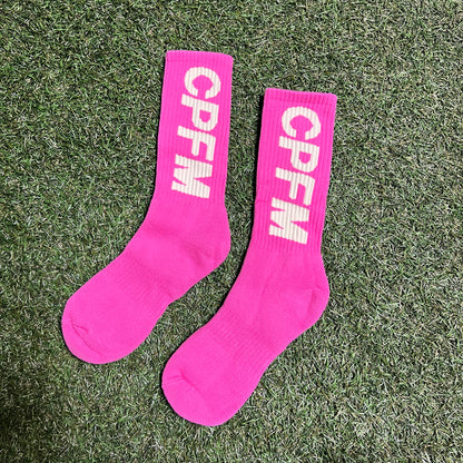 CPFM Socks Pink One Size NEW x11606