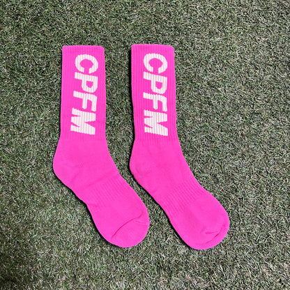 CPFM Socks Pink One Size NEW x11606