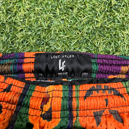 Lost Files Pumpkin Shorts Size Medium USED v15380