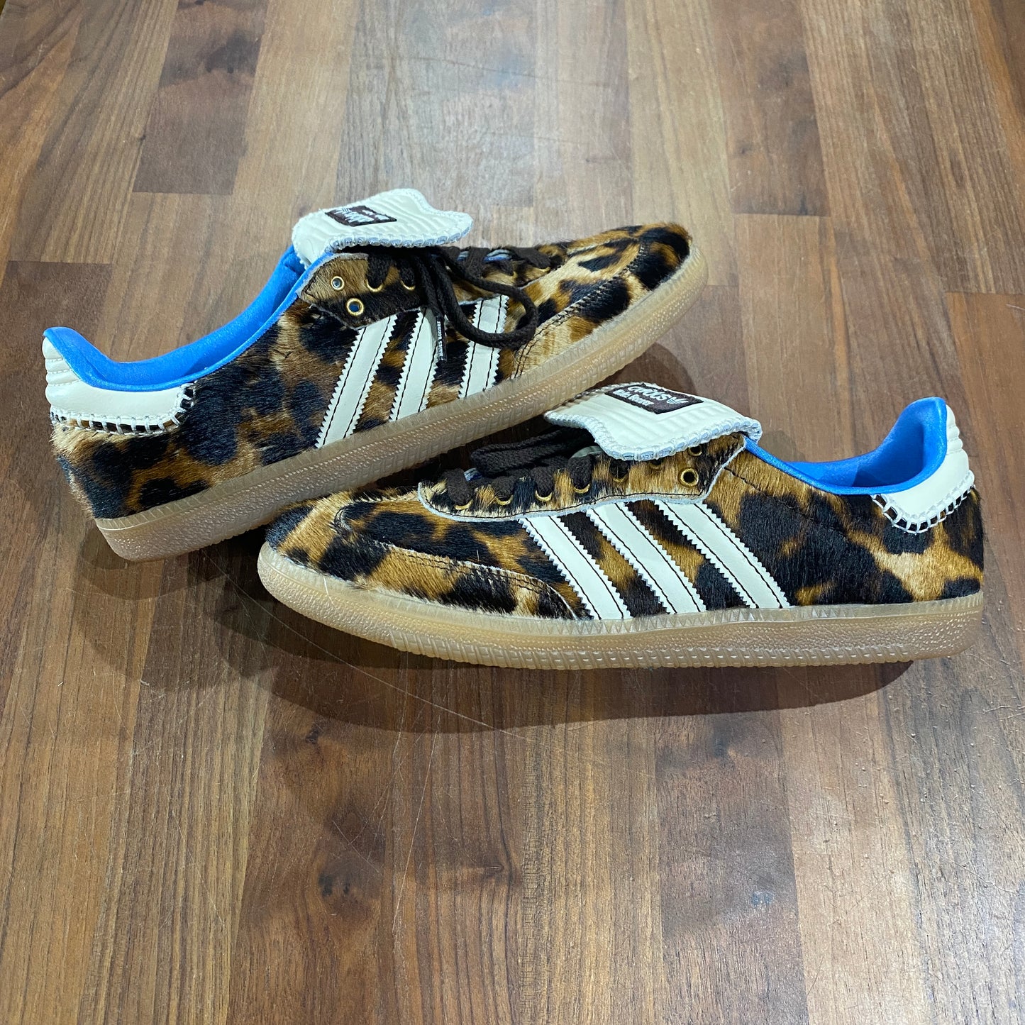 adidas Samba Pony Wales Bonner Leopard Size 10 USED s14420