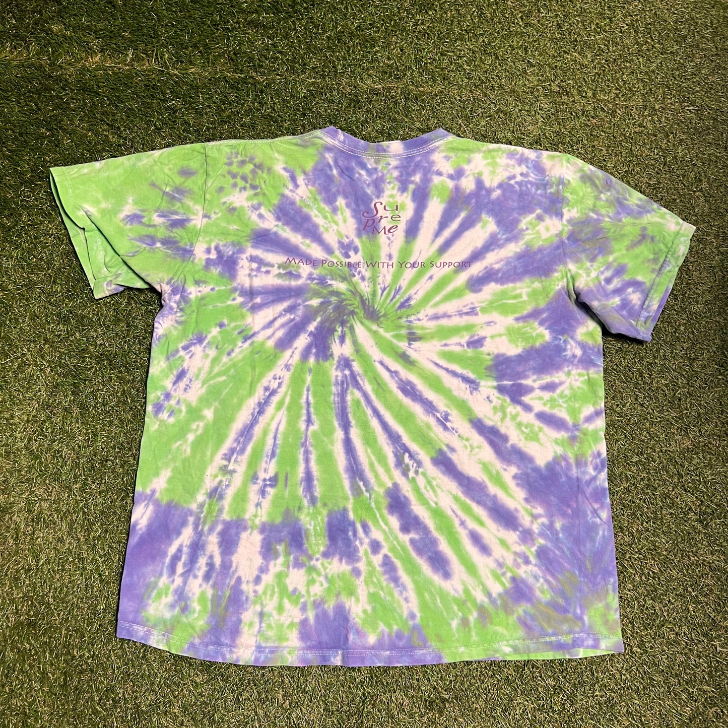 Supreme Venus Tie Dye Tee Size XL USED x11602