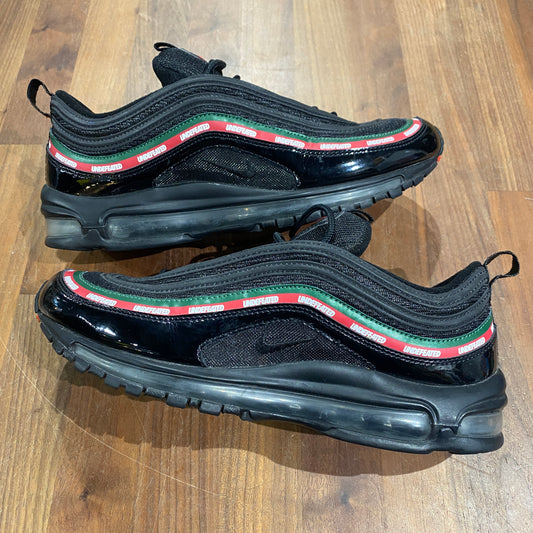 Nike Air Max 97 Undefeated Black Size 10.5 USED NO INSOLES