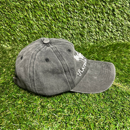 Platinum Dollz Black Hat Size One Size USED v15948