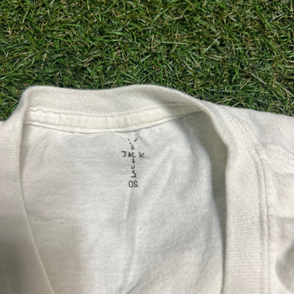 Travis Scott YUP! White Tee Size XLUSED x11640