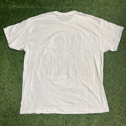 Travis Scott Got Em Bamboozled White Tee Size XLUSED x11639