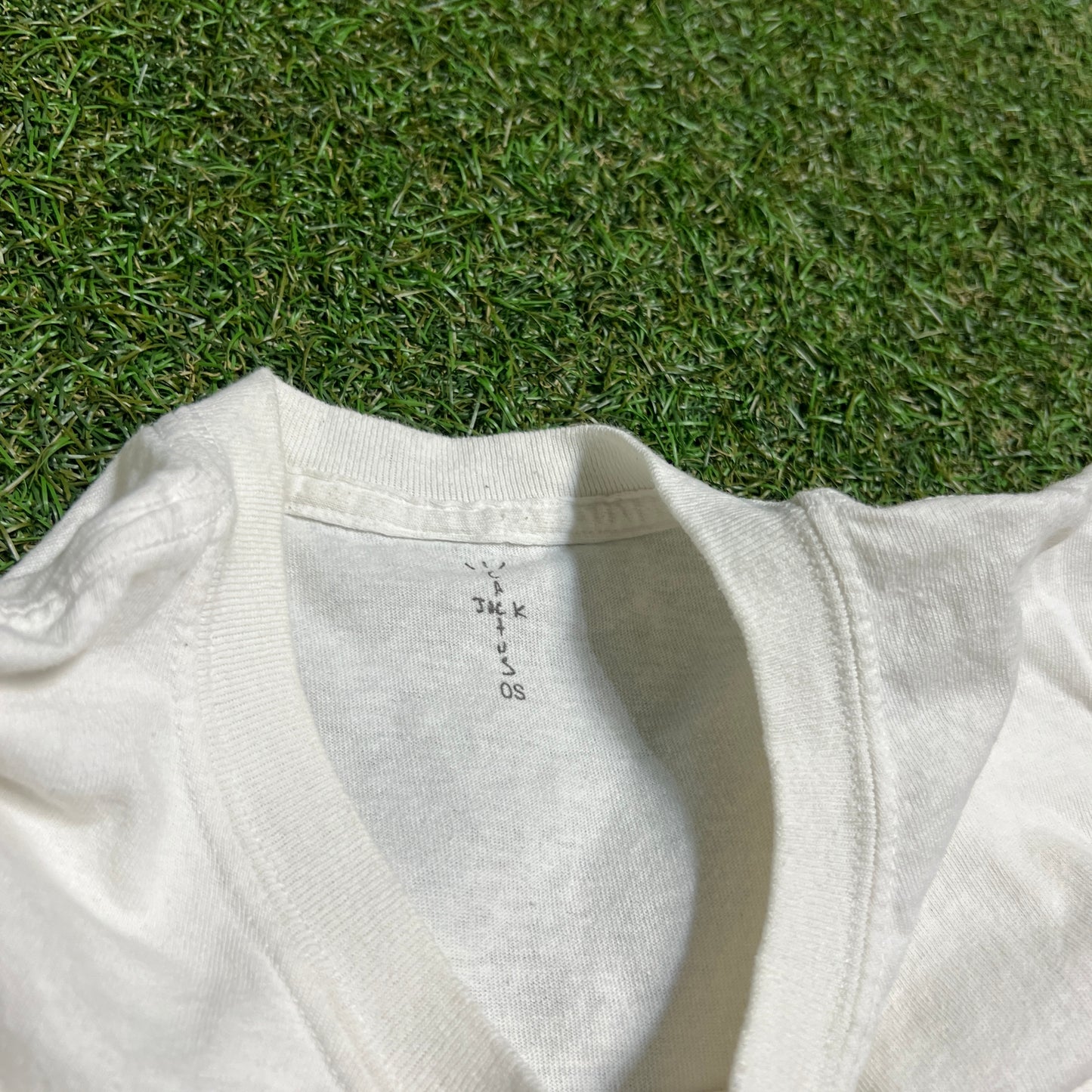 Travis Scott Franchise Promo YUP! White Tee Size One Size USED x13390